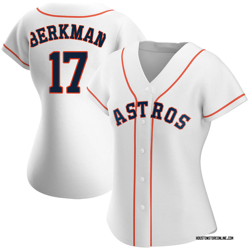 Men's Lance Berkman Houston Astros Replica White Home Cooperstown