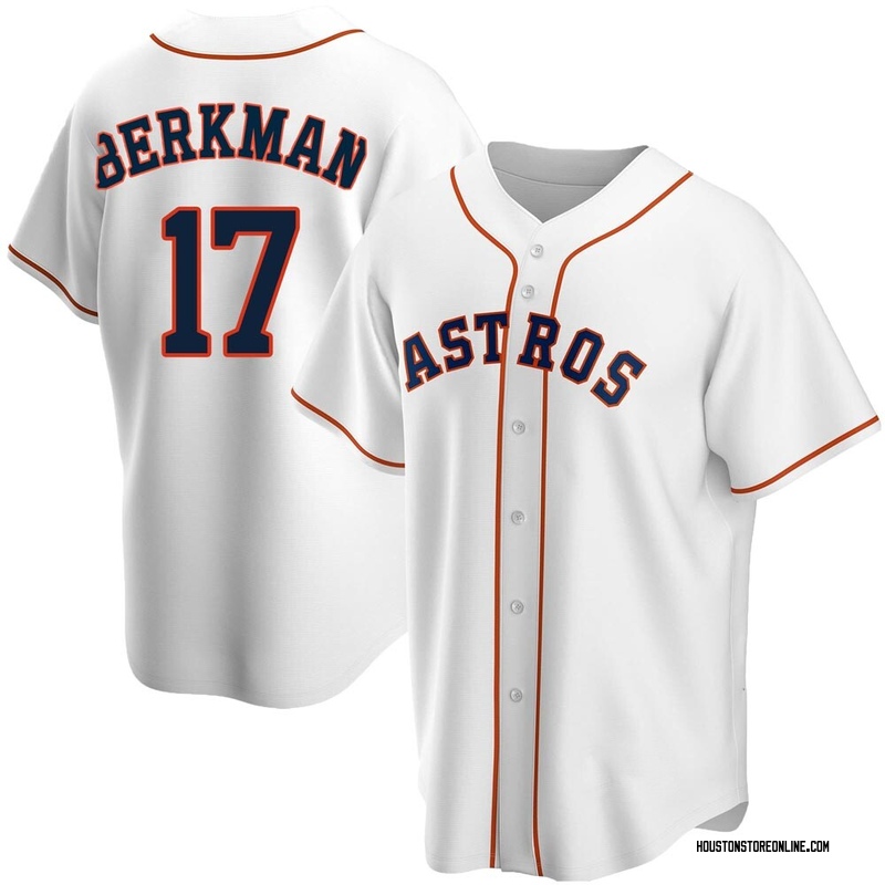 Men's Lance Berkman Houston Astros Replica Navy Alternate Jersey