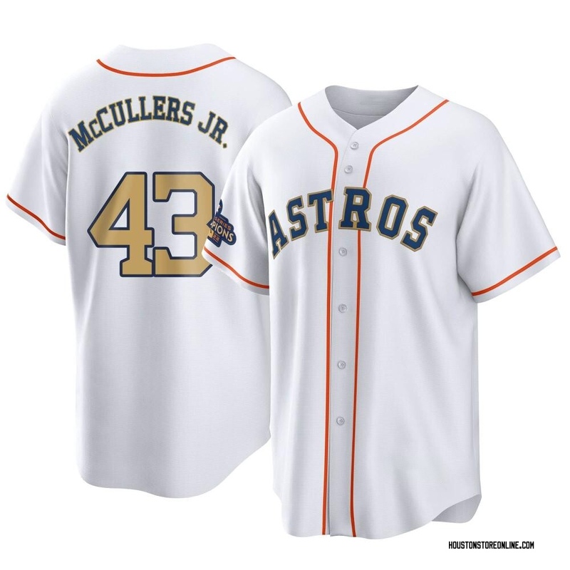 Men's Lance Mccullers Jr. Houston Astros Replica Gray Lance McCullers Jr.  Road Jersey