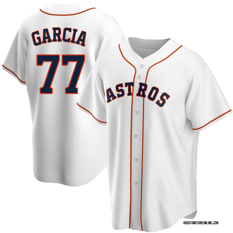 Nike Men's Houston Astros Gold Luis Garcia Replica Jersey