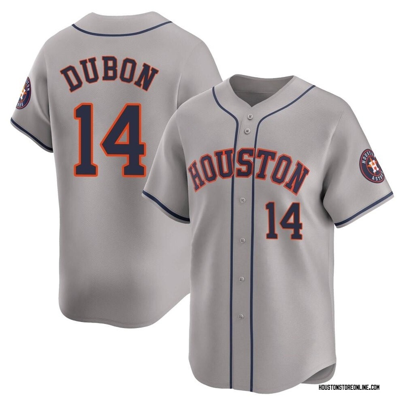 Mauricio Dubon Men's Houston Astros Away Jersey - Gray Limited