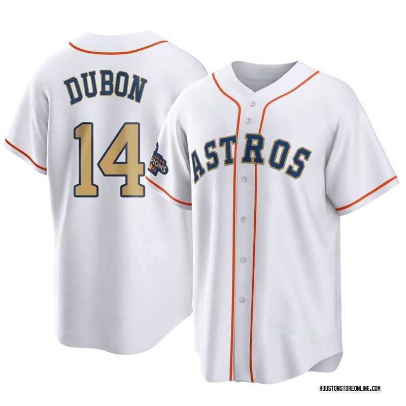 Mauricio Dubon Houston Astros Home Gold Collection Jersey by NIKE