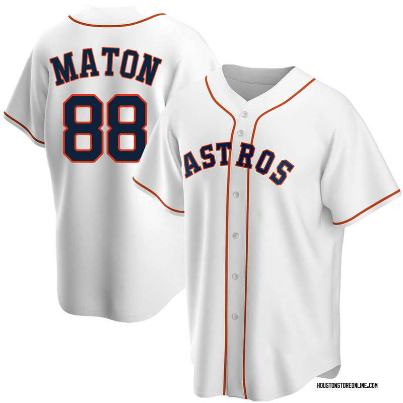 Men's Phil Maton Houston Astros Authentic White Home Jersey