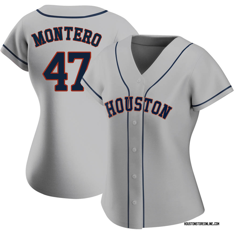 Men's Majestic Michael Brantley Houston Astros Authentic Navy Cool Base  Alternate Jersey