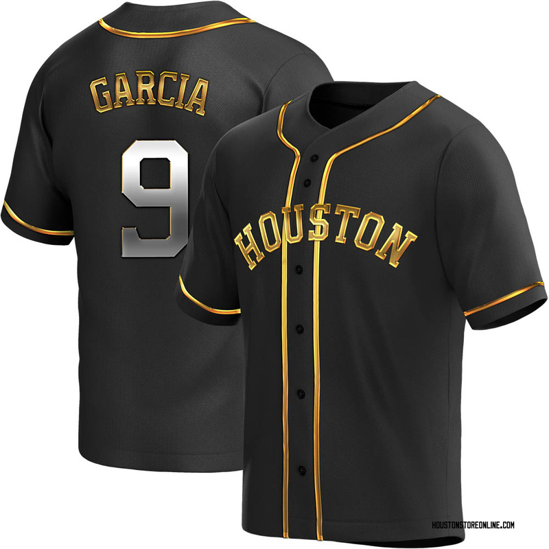 Men's Robel Garcia Houston Astros Replica White Home Jersey