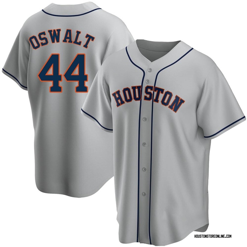 Roy Oswalt Men's Houston Astros Throwback Jersey - Red Replica