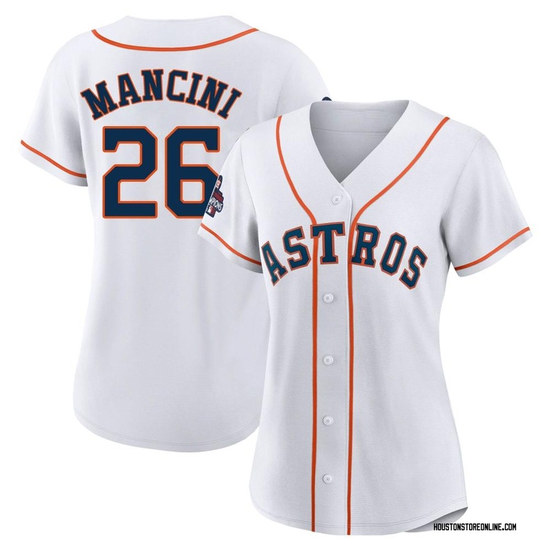 Youth Trey Mancini Houston Astros Replica White Home Jersey