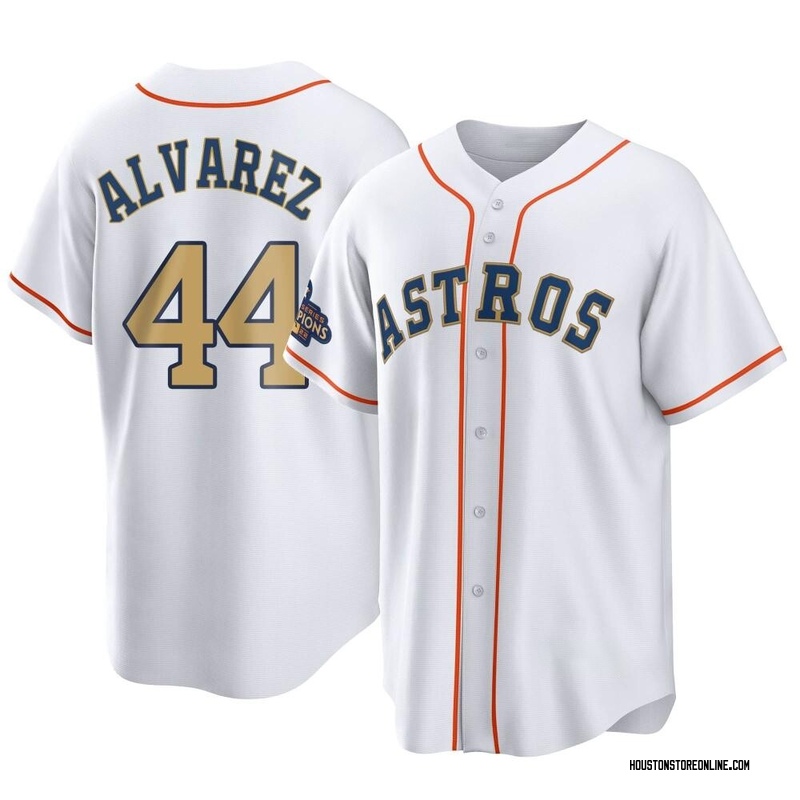 Men's Yordan Alvarez Houston Astros Replica Black Snake Skin City