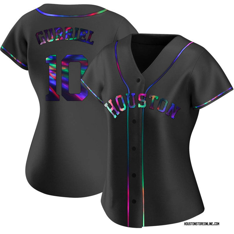 Women's Yuli Gurriel Houston Astros Replica Black Pitch Fashion Jersey